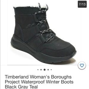 Timberland waterproof boroughs winter boots.